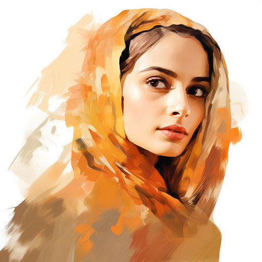 Download of Shadi card logo clip art in the style of Oil painting, on a white background