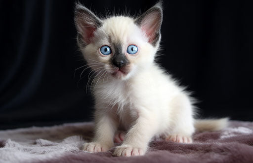 Siamese kitten baby for sale, precise and lifelike style