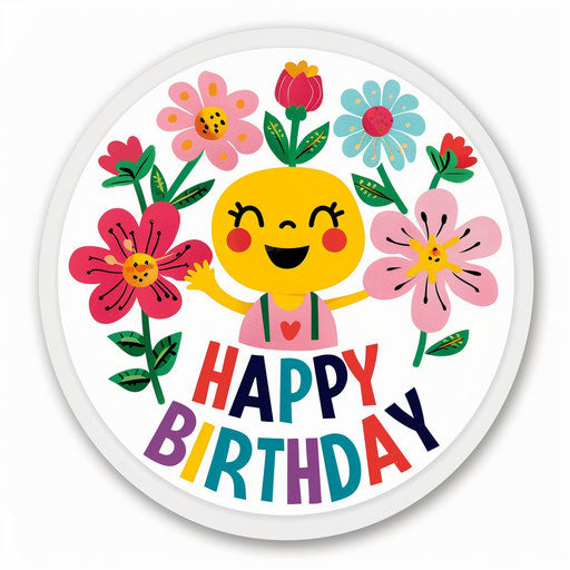 Fun Happy Birthday Emoji for Educational Tools