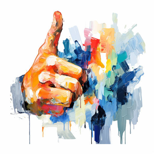 Clipart in the style of Impressionistic Art