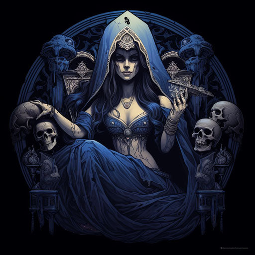 Card game in the style of the Blue Rider