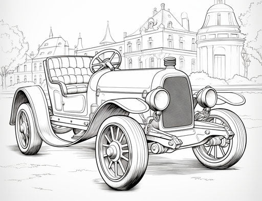 Cars coloring pages for kids