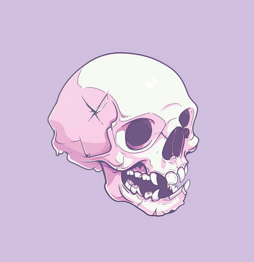 Customize Merch with High-Quality Skull Emoji