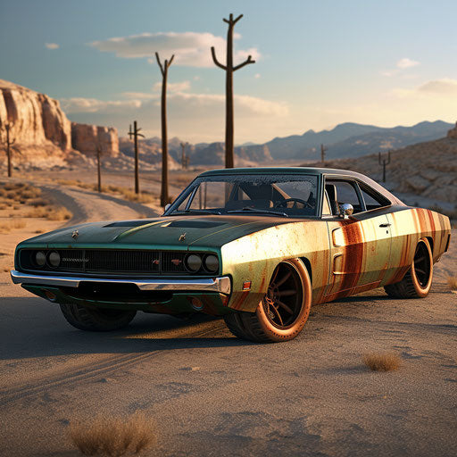 Hellcat Charger Patina