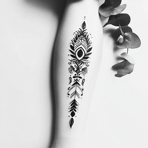 Vivid Outer Forearm Tattoos For Females Tattoo Vector Art