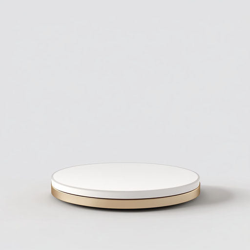 3D podium with white background, isolated clipart