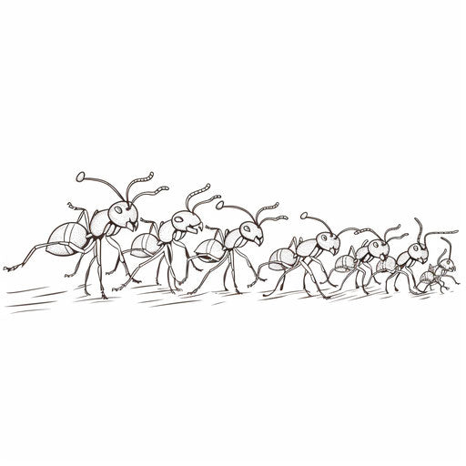 Ants in Formation
