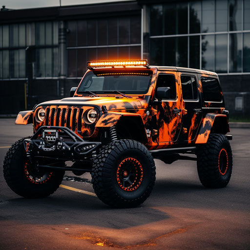 Jeep Wrangler classic Body Modifications
