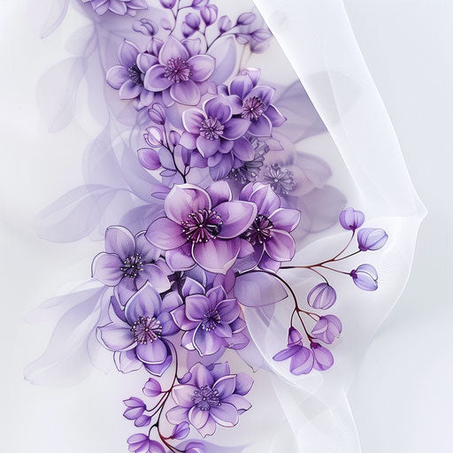 Lilac Tattoo Blueprint Set