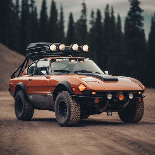 Ferrari Daytona, rally version with off-road mods