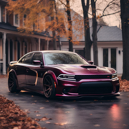 Dodge Charger Hellcat Burgandy