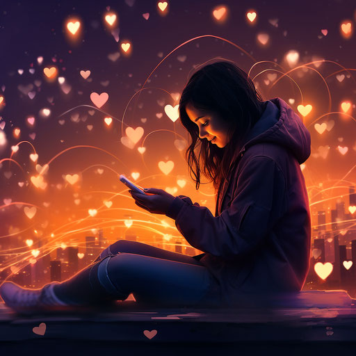 Deep Love in the Quiet Night