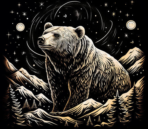 Bear in the Night Sky