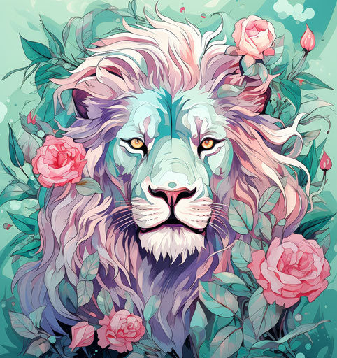 Exquisite Leo Tattoo Outlines