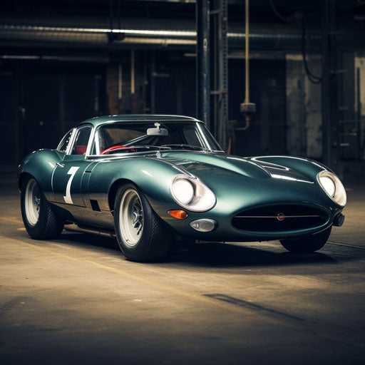 Jaguar E Type Racecar