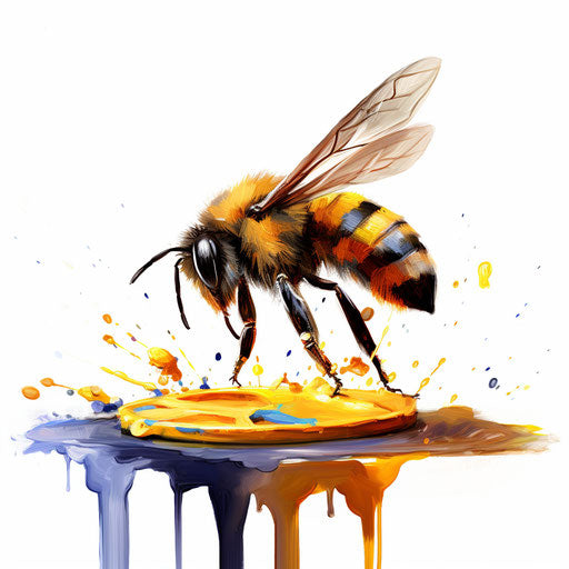 Spelling bee contest illustration in oil painting style