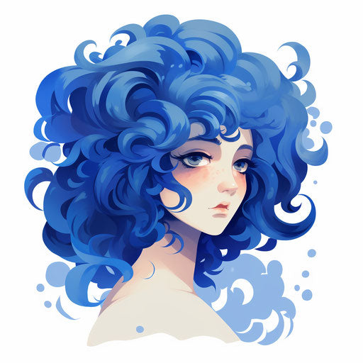 Minimalist style lapis clipart on white background