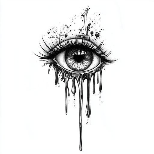 Radiant Eye Tattoo On Arm Tattoo Design Kit