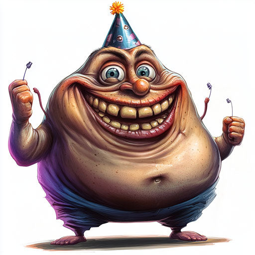 Flexible Lab Caricature Clipart for Multimedia Use