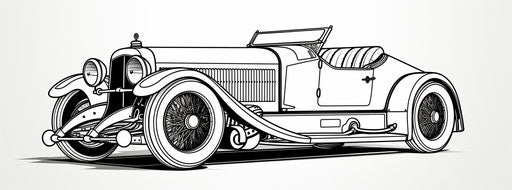 Hip-hop influenced classic sports car in captivating style
