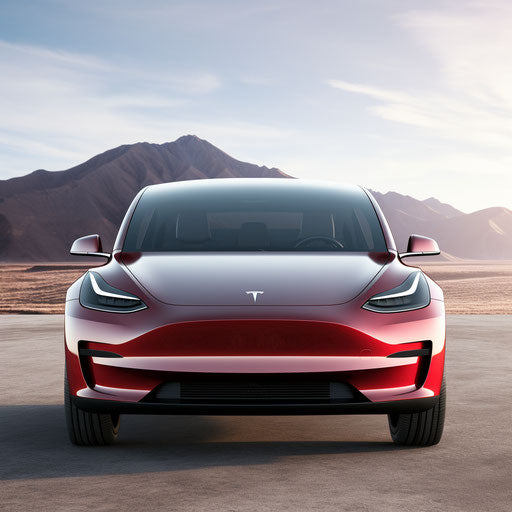 Front view of Tesla Model Y