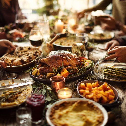 A Festive and Bountiful Thanksgiving Meal