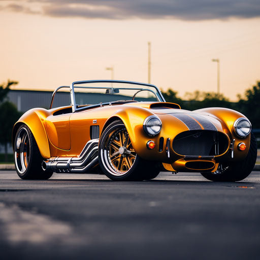 Shelby Cobra ac car with Fat tires