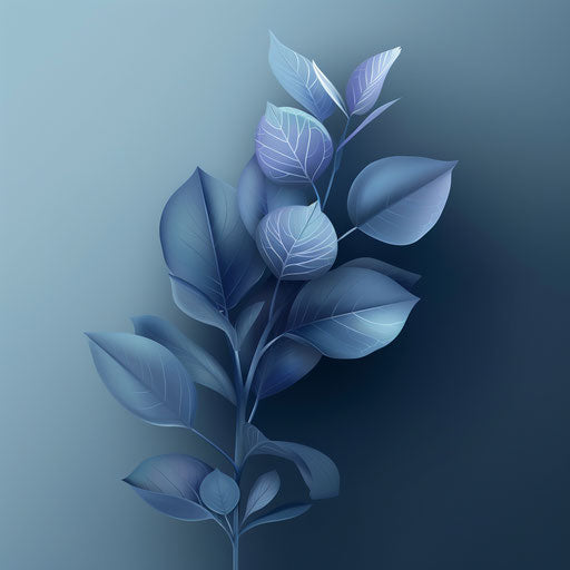 Photo realistic attendance illustration on flat indigo background