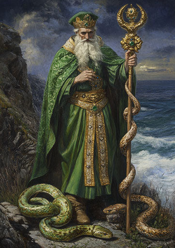 The Irish Hillside in Springtime