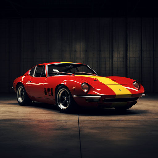 Ferrari Daytona Classic Racing Stripes