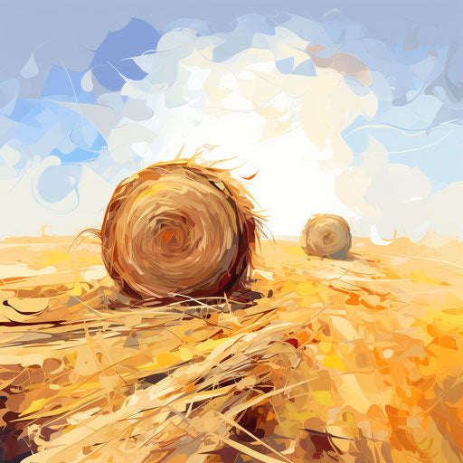 Clipart in the style of Impressionistic Art on white background