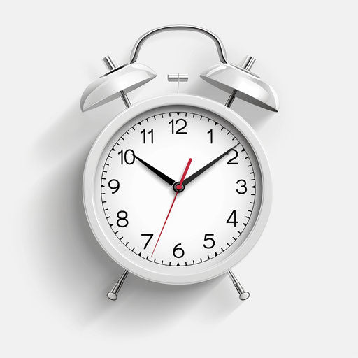 Realistic reminder clipart on white background