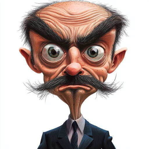 Versatile Vocabulary Caricature Clipart Art Files for Professionals