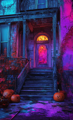 Vintage Halloween Halloween Poster Design