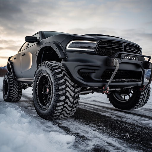Dodge Charger Hellcat Fat tires