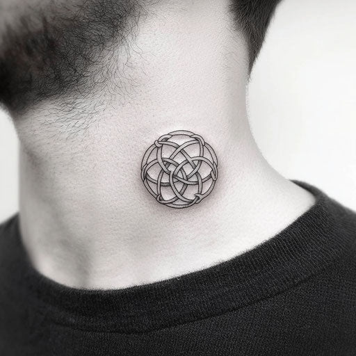 Vibrant Small Neck Tattoos For Men Tattoo Flash Set