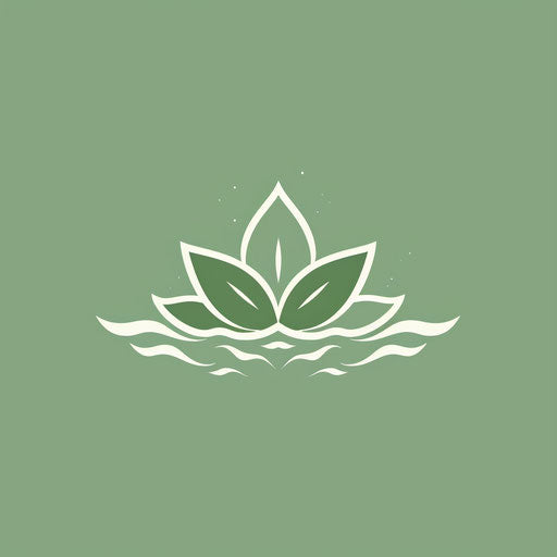Soothing logo for a wellness and spa brand
