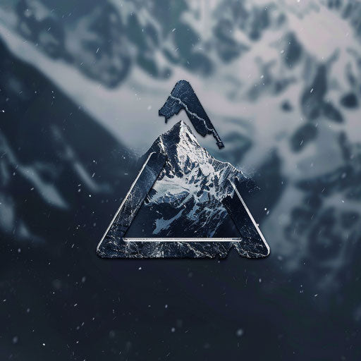 Snow-covered peak symbolizing challenge and majesty