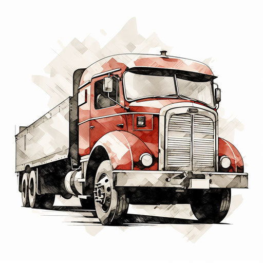 Transportation clipart in Chiaroscuro Art style