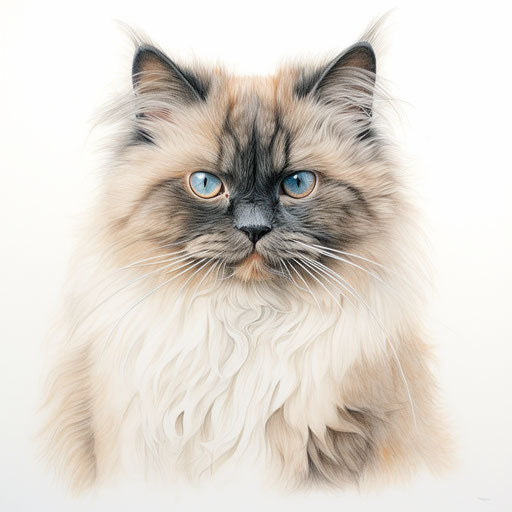 Himalayan Cat Sketch