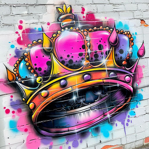 Vibrant Queen Crown Tattoo Master Files