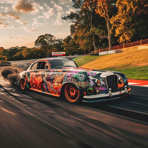 1954 Bentley R Type Continental modified for drifting