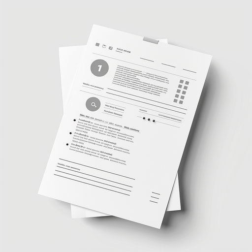 Photo realistic school report card clipart on flat white background