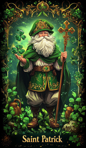 St. Patrick's Day: Saint Patrick in a fantasy setting