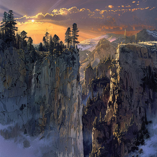 Shasta Mountain at Sunset