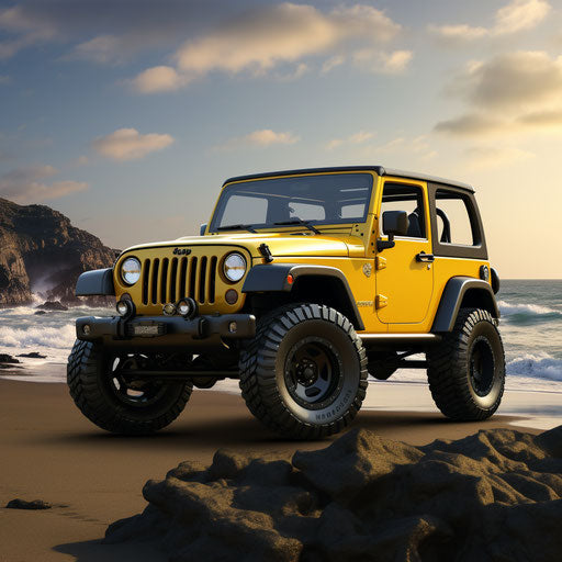 Classic Retro-Mod Jeep Wrangler