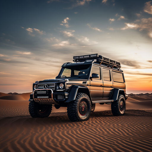 Classic optical tuning for the Mercedes Benz G Wagon