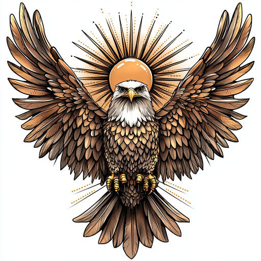 Eagle Chest Tattoo Tattoo Artwork Set