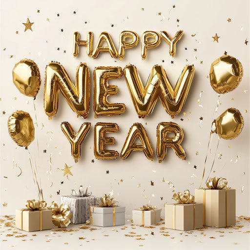 Radiant Images Of Happy New Year'S Celebration Art