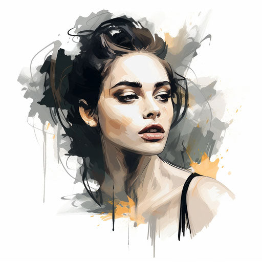 Shadows and lights on a white backdrop